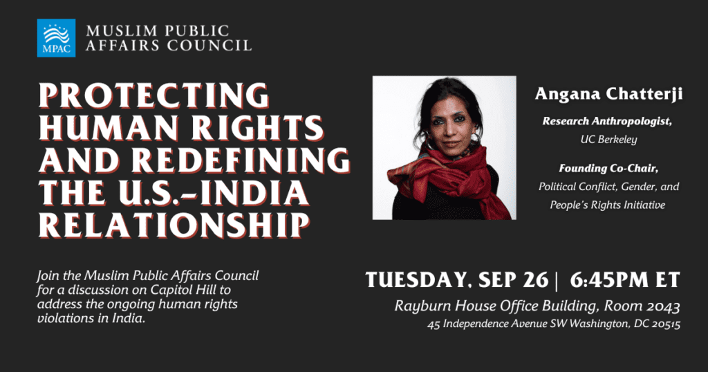 Protecting Human Rights and Redefining the U.S.-India Relationship